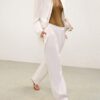 Pantalon Luna en sergé blanc en ligne Pantalon Luna en sergé blanc en ligne