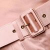 Pantalon plissé en soie Dusty Rose en ligne Pantalon plissé en soie Dusty Rose en ligne