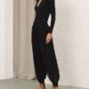 Pantalon sarouel Luna Billow noir en ligne Pantalon sarouel Luna Billow noir en ligne