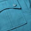Pantalon évasé Luna Drill bleu sarcelle en ligne Pantalon évasé Luna Drill bleu sarcelle en ligne