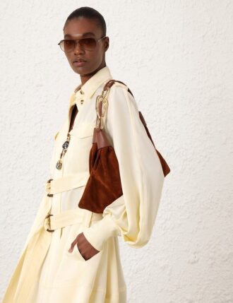 Petit sac hobo Trampoline couleur tan en ligne