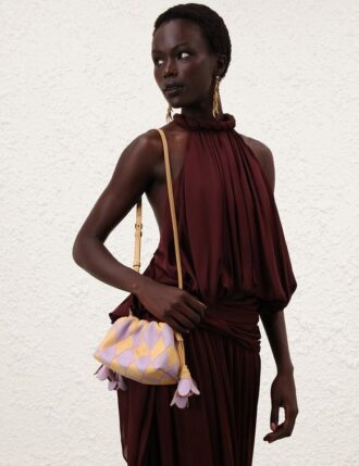 Petite pochette Cloud 91 Lilas/Sable en ligne