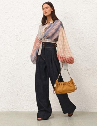 Pochette Halcyon moutarde en ligne