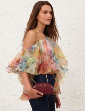 Pochette Rapture bordeaux en ligne