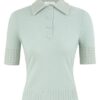 Polo orné Rebellion couleur menthe en ligne