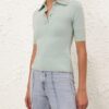 Polo orné Rebellion couleur menthe en ligne