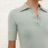 Polo orné Rebellion couleur menthe en ligne