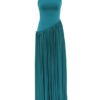 Robe asymétrique en jersey Luna bleu sarcelle en ligne Robe asymétrique en jersey Luna bleu sarcelle en ligne
