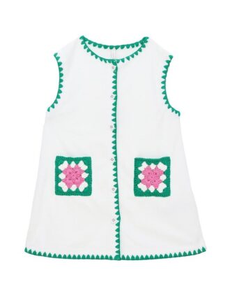 Robe en éponge pour enfant Patience, couleur ivoire, en ligne