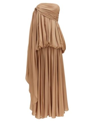Robe longue Alchemy Billow couleur Champagne en ligne