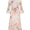 Robe mi-longue Rebellion Button en Cream Aviary en ligne Robe mi-longue Rebellion Button en Cream Aviary en ligne