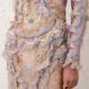 Robe mi-longue Rebellion Button en Cream Aviary en ligne Robe mi-longue Rebellion Button en Cream Aviary en ligne