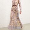 Robe mi-longue Rebellion Button en Cream Aviary en ligne Robe mi-longue Rebellion Button en Cream Aviary en ligne