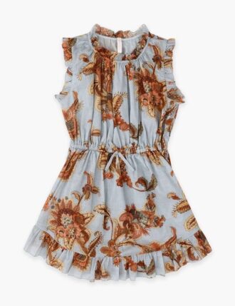 Robe-short Aster Kids en bleu Jacobean en ligne