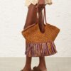 Sac fourre-tout à franges Goldentime Medium Multico Mouline en ligne Sac fourre-tout à franges Goldentime Medium Multico Mouline en ligne