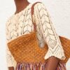 Sac fourre-tout à franges Goldentime Medium Multico Mouline en ligne Sac fourre-tout à franges Goldentime Medium Multico Mouline en ligne