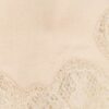 Étole en laine et dentelle, couleur crème, en ligne