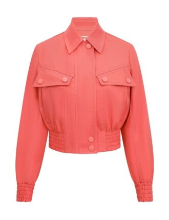 Veste aviateur Alchemy Drill, couleur corail, en ligne