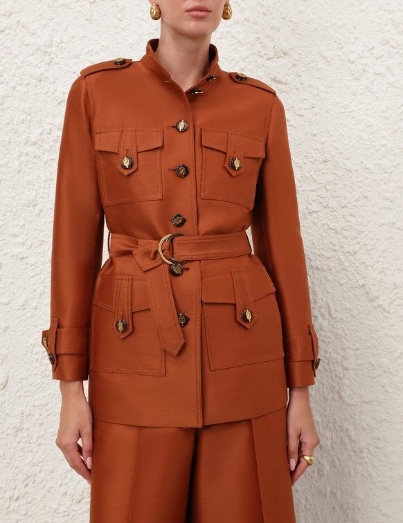 Veste utilitaire Luna Dark Caramel en ligne Veste utilitaire Luna Dark Caramel en ligne